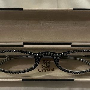 Swarovski crystal 1.25 readers with case